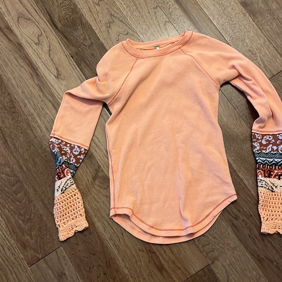 Colorful Free People boho top! - Picture 5 of 6